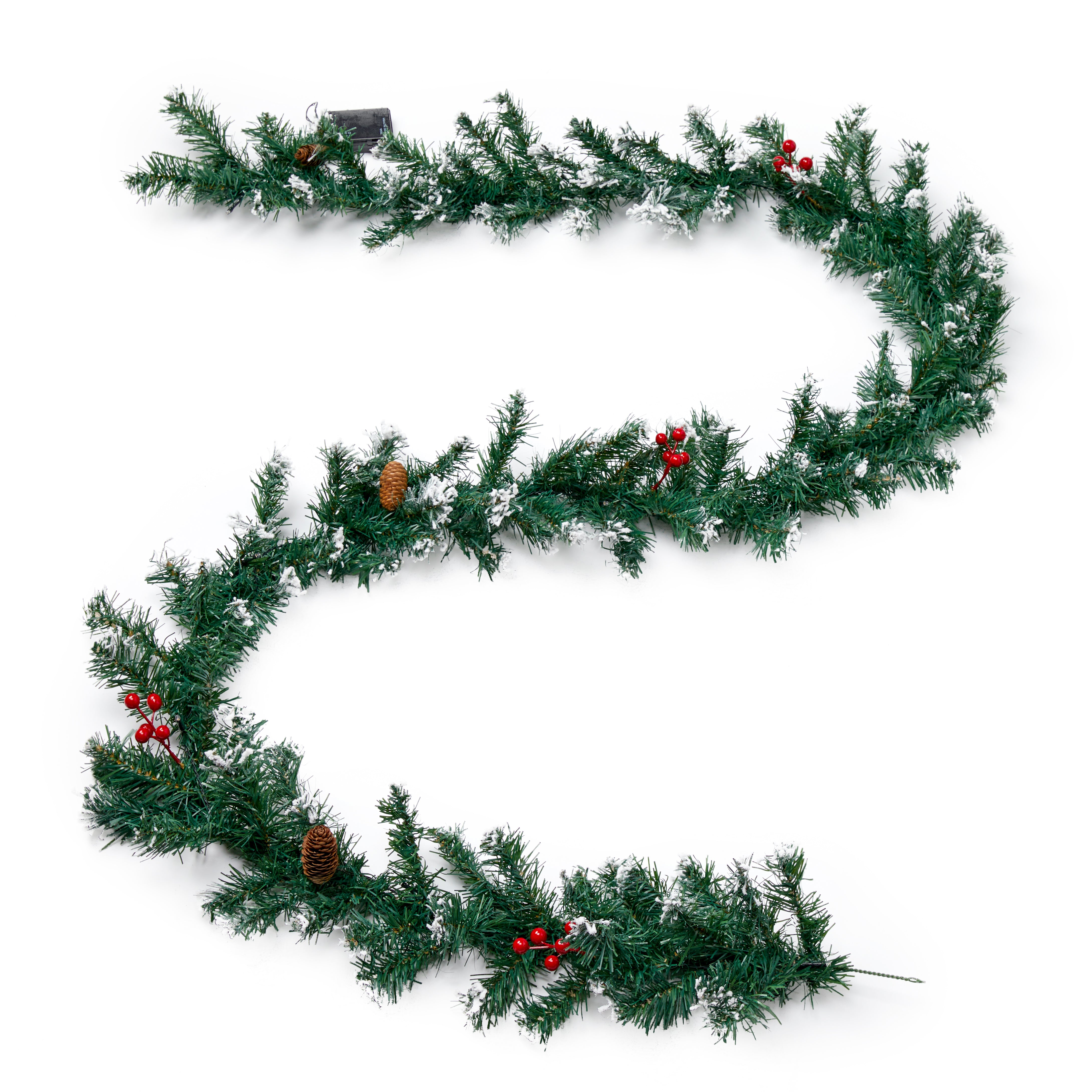 9-Ft. Lighted Garland