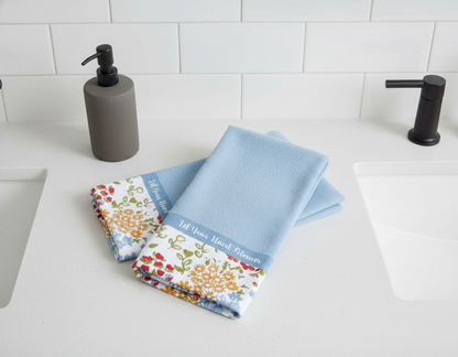 Watercolor Floral Bath Collection