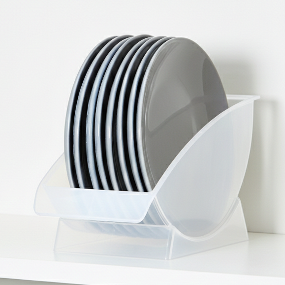 Vertical Salad Plate Rack