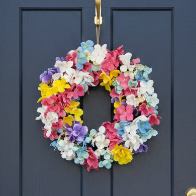 Vibrant Summer Flower Wreath