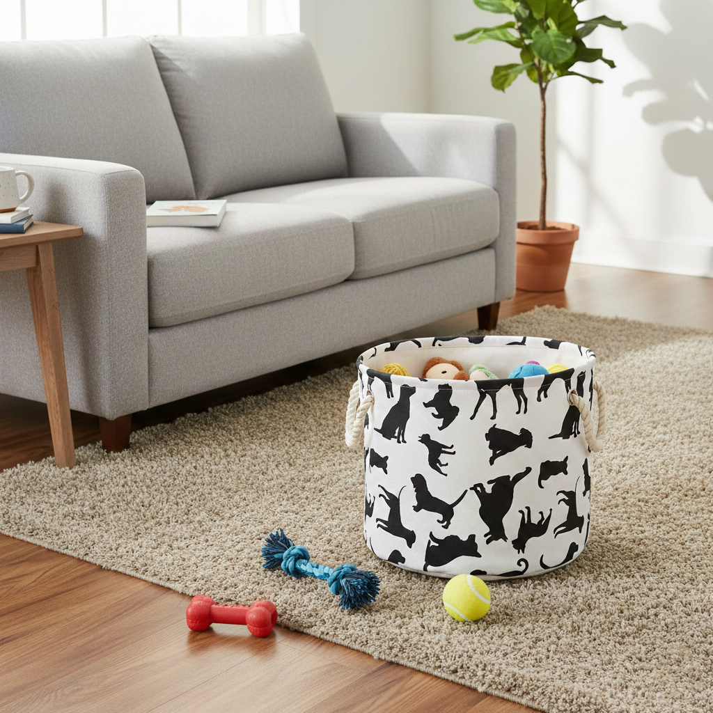 Pet-Themed Storage Bins