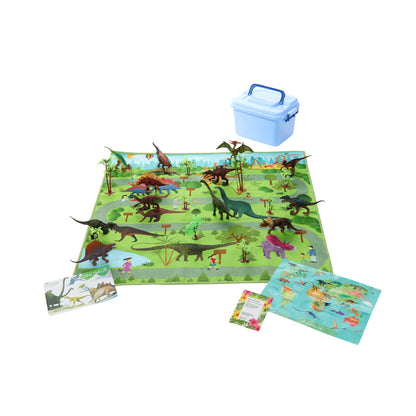 Meigo Dino Park Playset With Figures And Tub