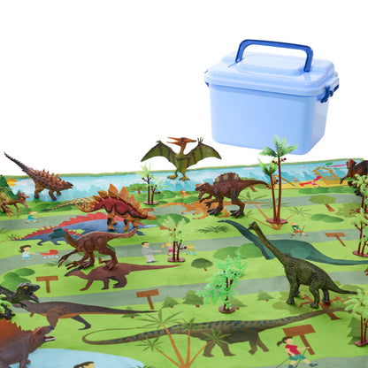 Meigo Dino Park Playset With Figures And Tub