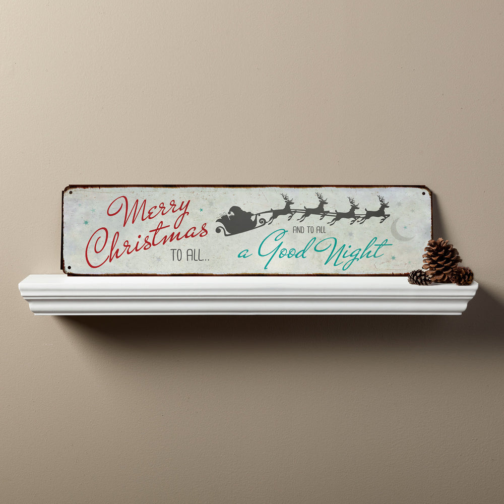 Festive Christmas Street Sign – The Lakeside Collection