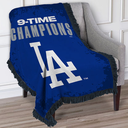 2025 MLB World Series LA Dodgers Woven Tapestry