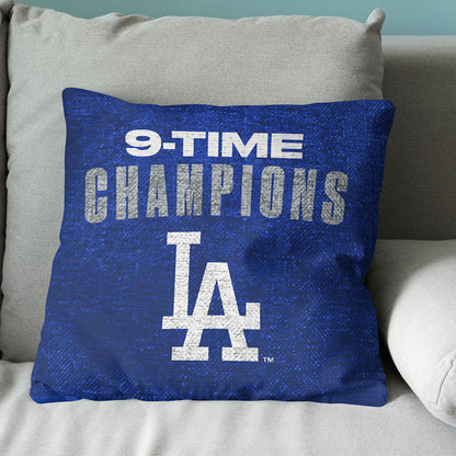 2025 MLB World Series LA Dodgers Tapestry Pillow