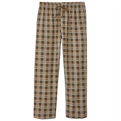 Men's Set of 3 Plaid Flannel Pants