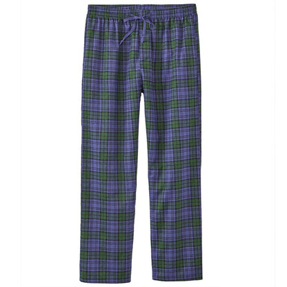Men's Set of 3 Plaid Flannel Pants