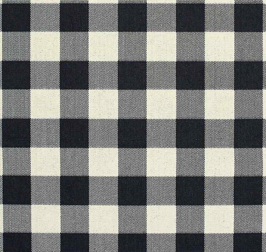 Indoor/Outdoor Beige Buffalo Plaid Rug