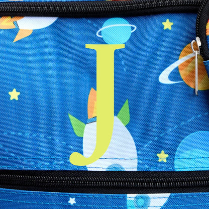 Kids' Monogrammed Space-Themed Luggage 3 Pc. Set