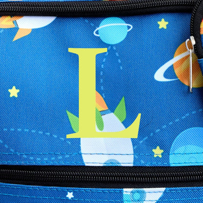 Kids' Monogrammed Space-Themed Luggage 3 Pc. Set