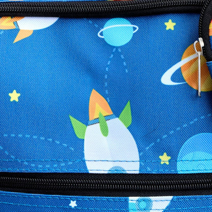 Kids' Monogrammed Space-Themed Luggage 3 Pc. Set