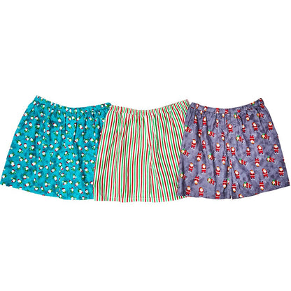 Men's Christmas Underwear Boxer Briefs 3-Pk.