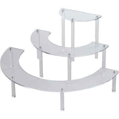 3-Tier Clear Cupcake Stand