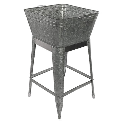 32" Galvanized Metal Cooler