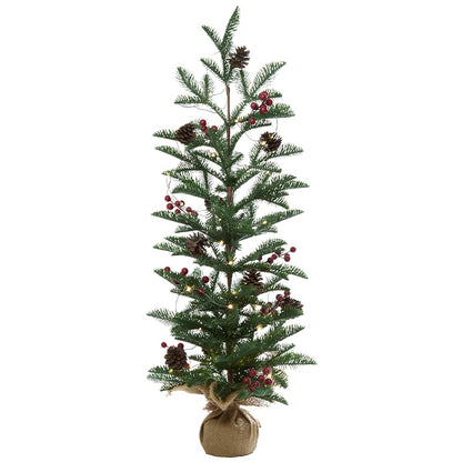 Lighted Country Pencil Pine Tree