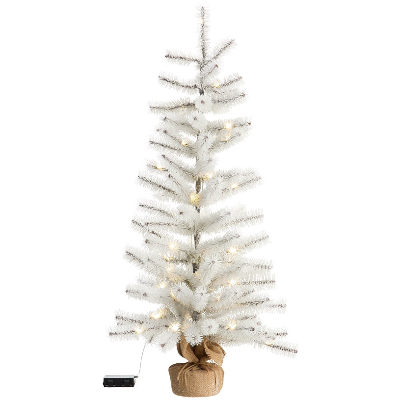 Outdoor Lighted Tinsel Tree 36 or 48 Inches