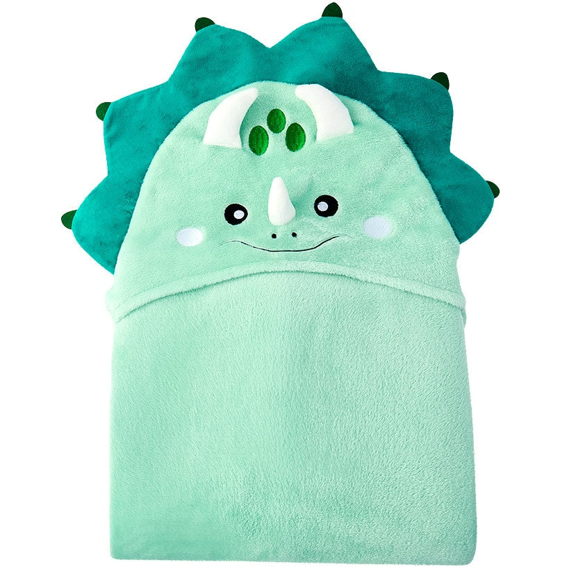Kids' Character Hooded Fleece Throw#select-character_dino