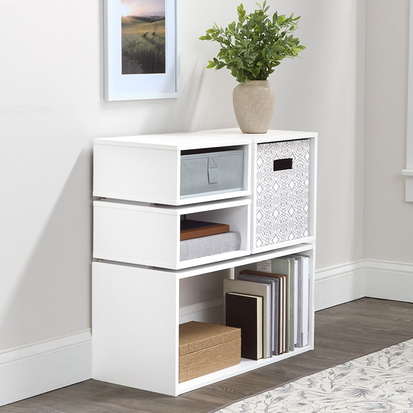 Whitmor Clip and Cube Modular Storage Organizer