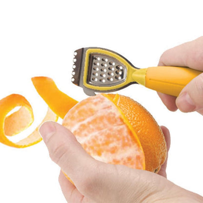 Citrus Kitchen Tool - Zester, Peeler, Garnisher, Reamer