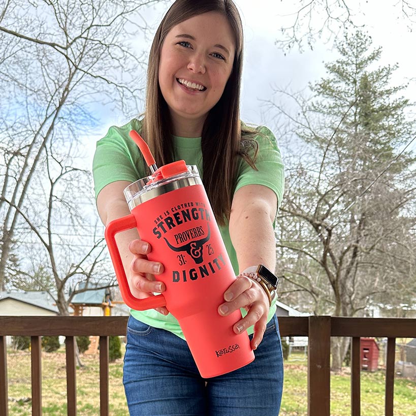40-Oz Blessed and Refreshed Tumbler#select-item_strength-&-dignity