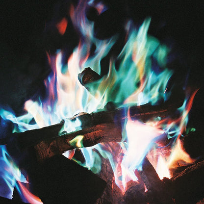 Colorful Fire Colorant For Indoor Outdoor Wood Burning Fire Set Of 5