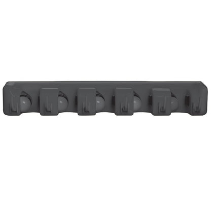 5-Slot Mop and Broom Wall Organizer