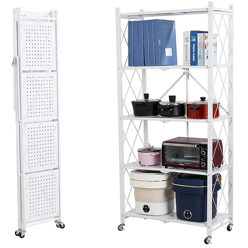 Heavy Duty Foldable Storage Shelving Unit - 5-Tier