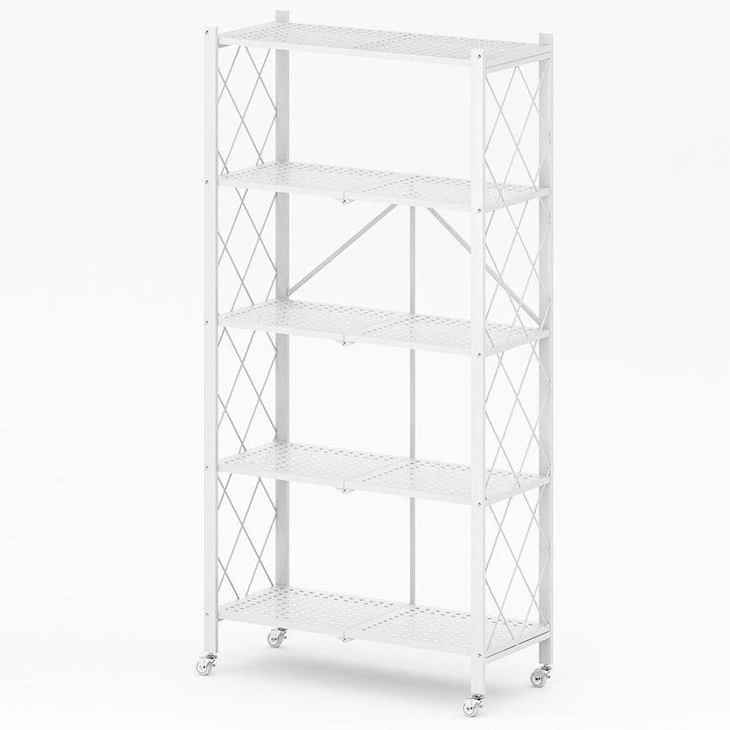 Heavy Duty Foldable Storage Shelving Unit - 5-Tier