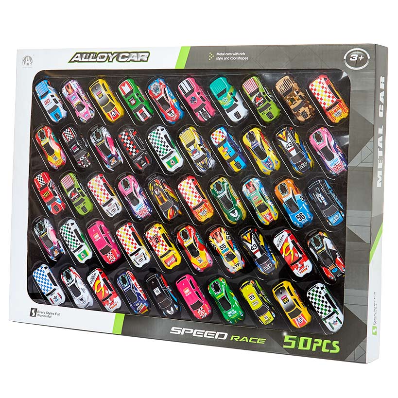 50-Pc. Diecast Car Set
