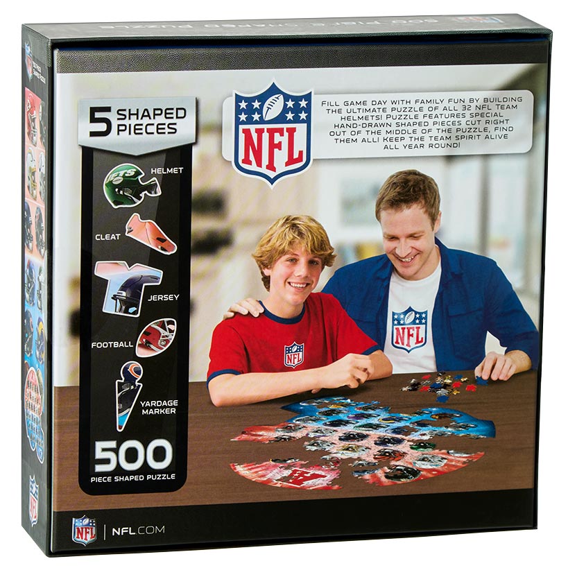 NFL 500-Pc. Shaped Puzzle