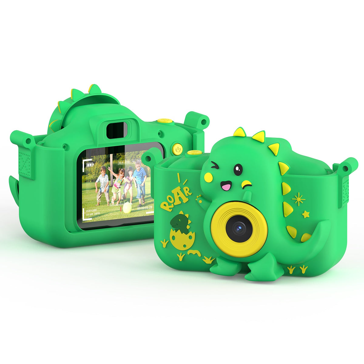 Contixo Kids Digital Camera - 1080p HD, Dual Lens, Selfies, Games, 32GB S