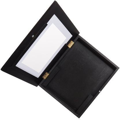 Interchangeable Artwork Frame With Storage 5" x 7", 8.5" x 11", 9" x 12"