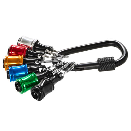6 Color Drill Extension Bit Holder, 1/4 inch Hex Shank