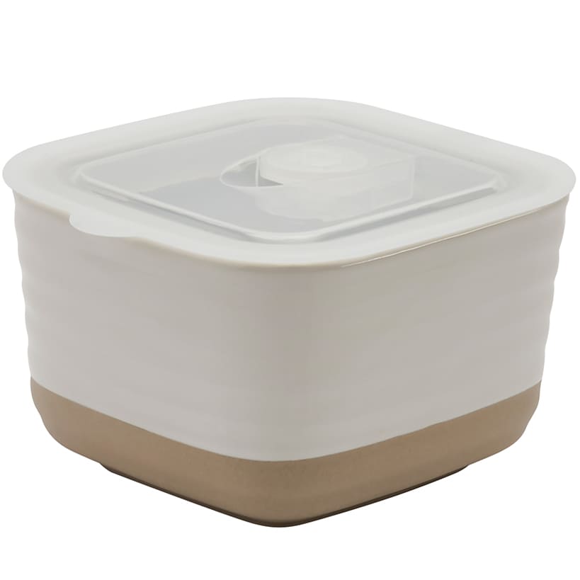 Stoneware Food Storage Container Set - 6-Pc.