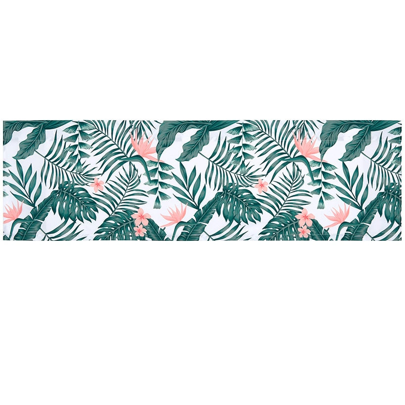 Palm Floral Shower Curtain, Bath Rug, Hand Towels, Valance, or Hooks#select-item_valance