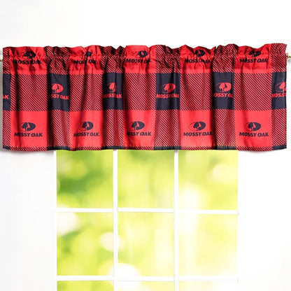 Mossy Oak Buffalo Logo Shower Curtain, Rug, Hand Towels, Valance, Hooks