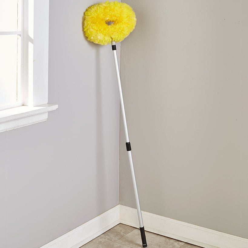 Extendable Ceiling Fan Duster Reach High Spots 36'' to 58'' Adjustable