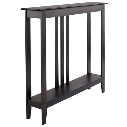 Narrow Entryway Wood Console Accent Table - 32"H