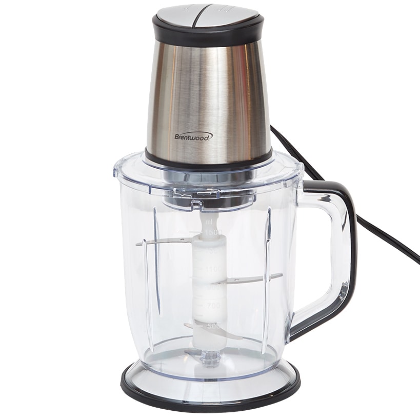 Stainless Steel Food Processor - 6.5-Cup