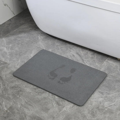 4 Colors! - 24'' X 15'' Diatomaceous Quick Drying Stone Bath Mat