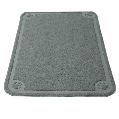 Cat Litter Box Mat - Oversized, Non-Slip, Durable, Easy Cleanup