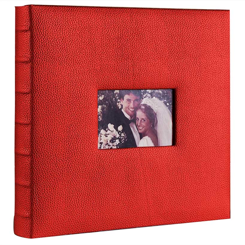 Faux Leather Multi-Directional Photo Album - Holds 510 Photos