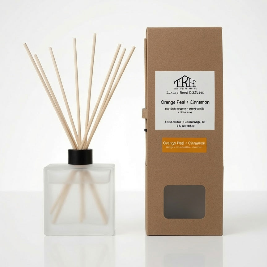 Orange Peel + Cinnamon Reed Diffuser