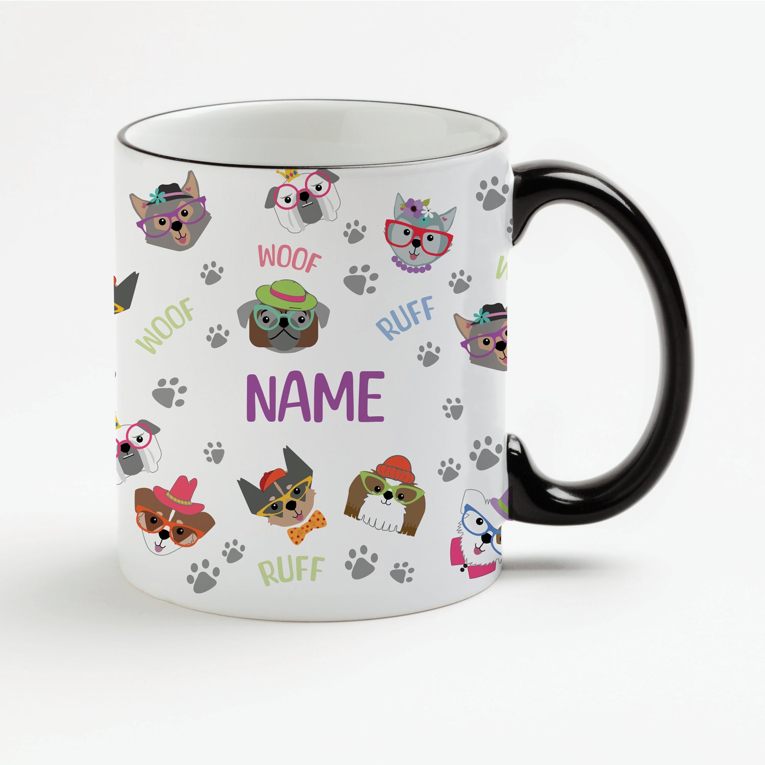 Personalized Best Dog Mom Coffee Mug