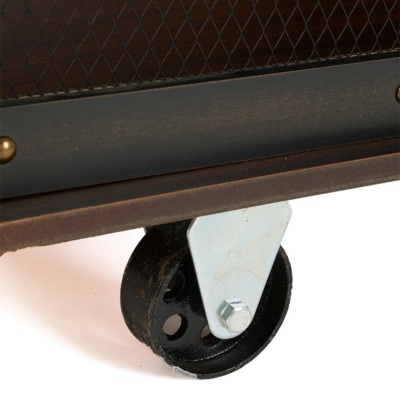 Industrial Rolling Buffet Serving Cart - Kitchen or Bar#select-color_black