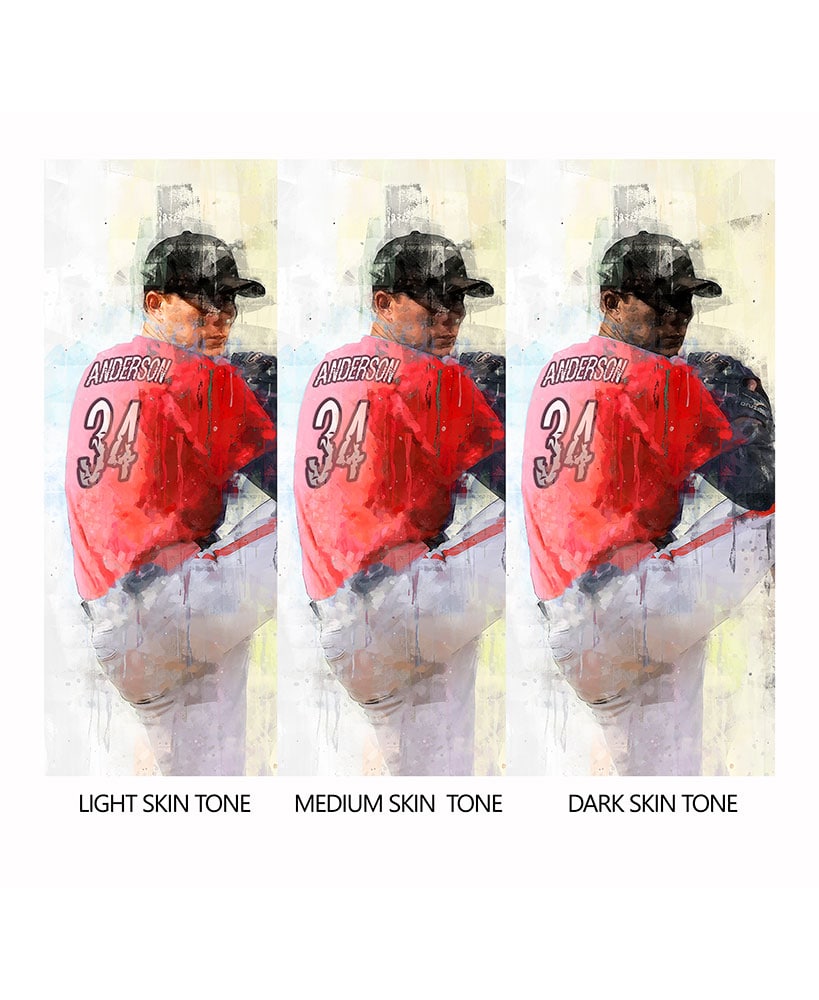 Personalized Baseball Player Wall Plaques#select-player_pitcher