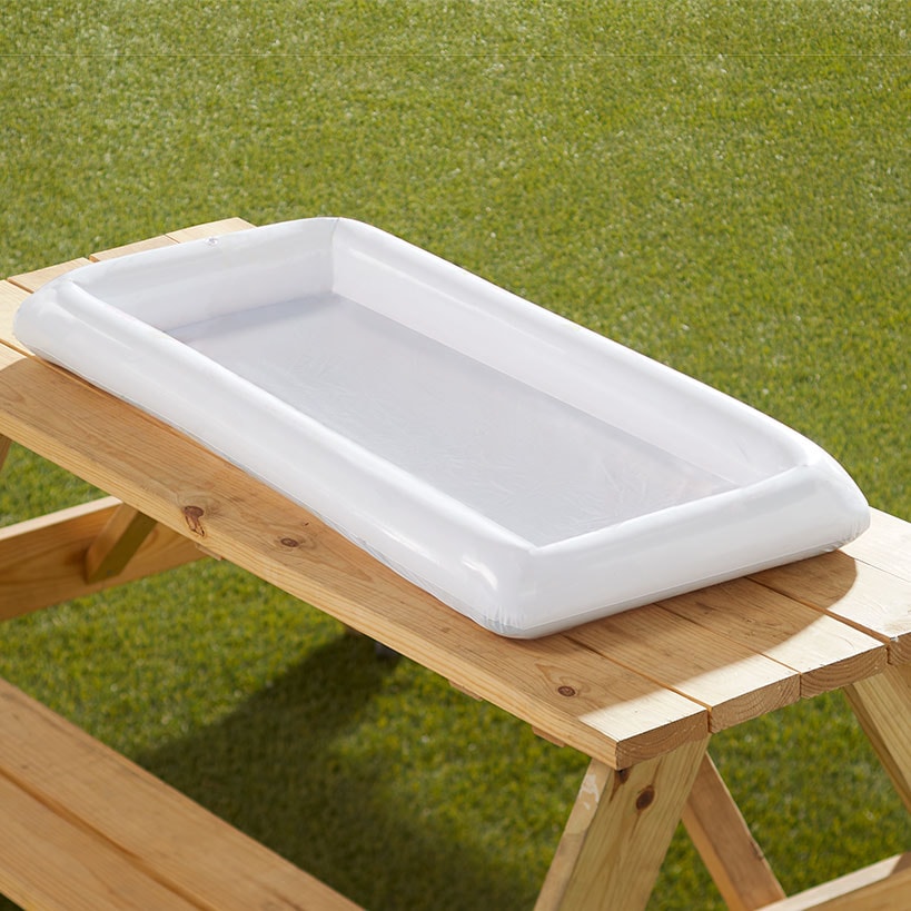 Inflatable Buffet Cooler for Drinks - Party, BBQ, Outdoor#select-item_white