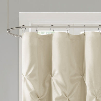 Tufted Semi-Sheer Shower Curtain - image 3