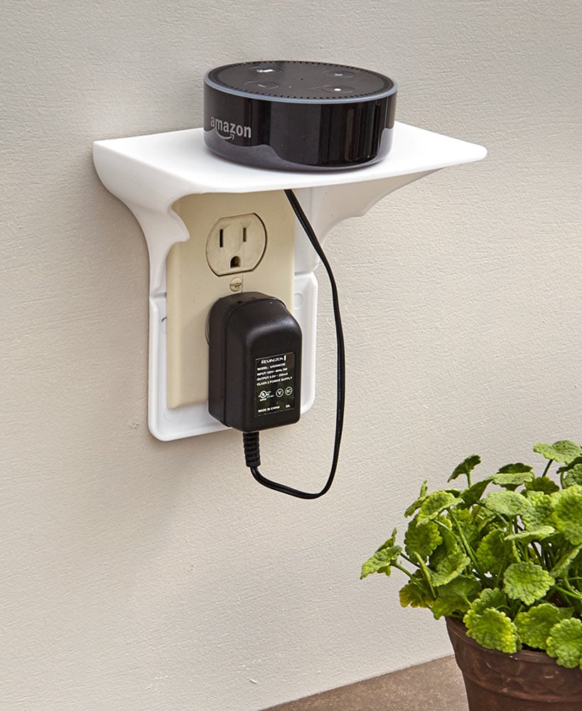 Outlet Shelf Wall Holder Set of 2